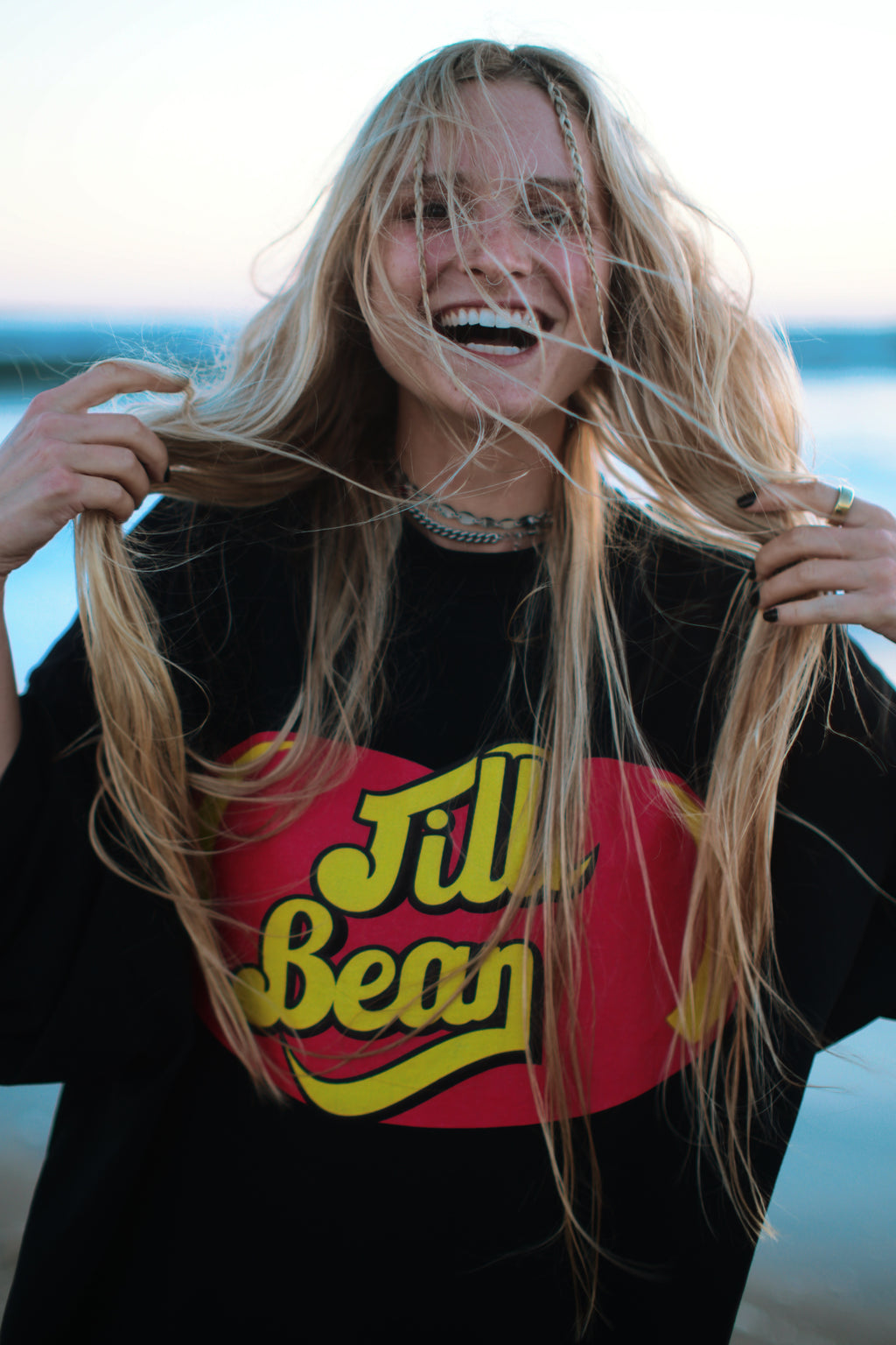 Jilli Bean Oversized Drop Shoulder T-Shirt!!!